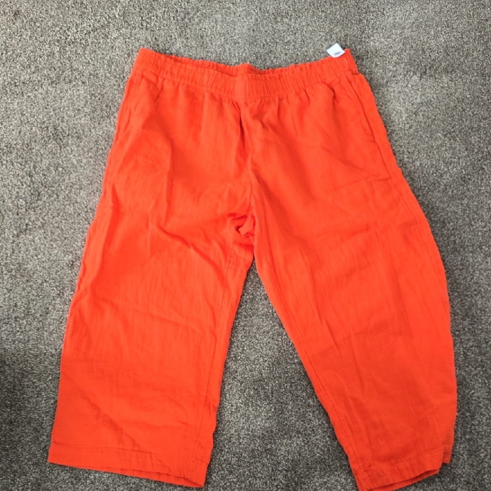 Old Navy Womens Casual Orange Pants
